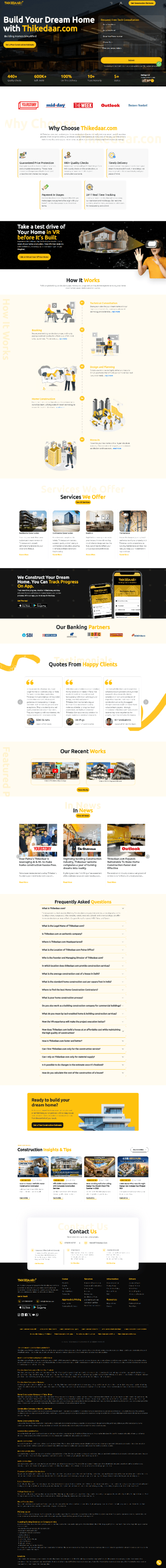 Thikedaar App & Website
